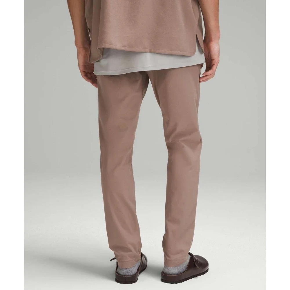lululemon ABC Slim-Fit Trouser Warpstreme Taupetastic Size 36 28